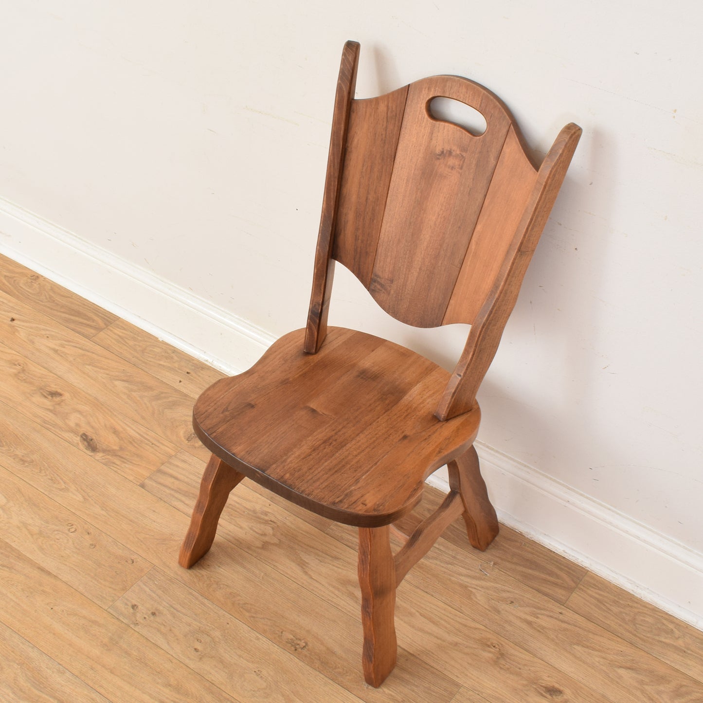 Dutch Oak Table And Six Chairs