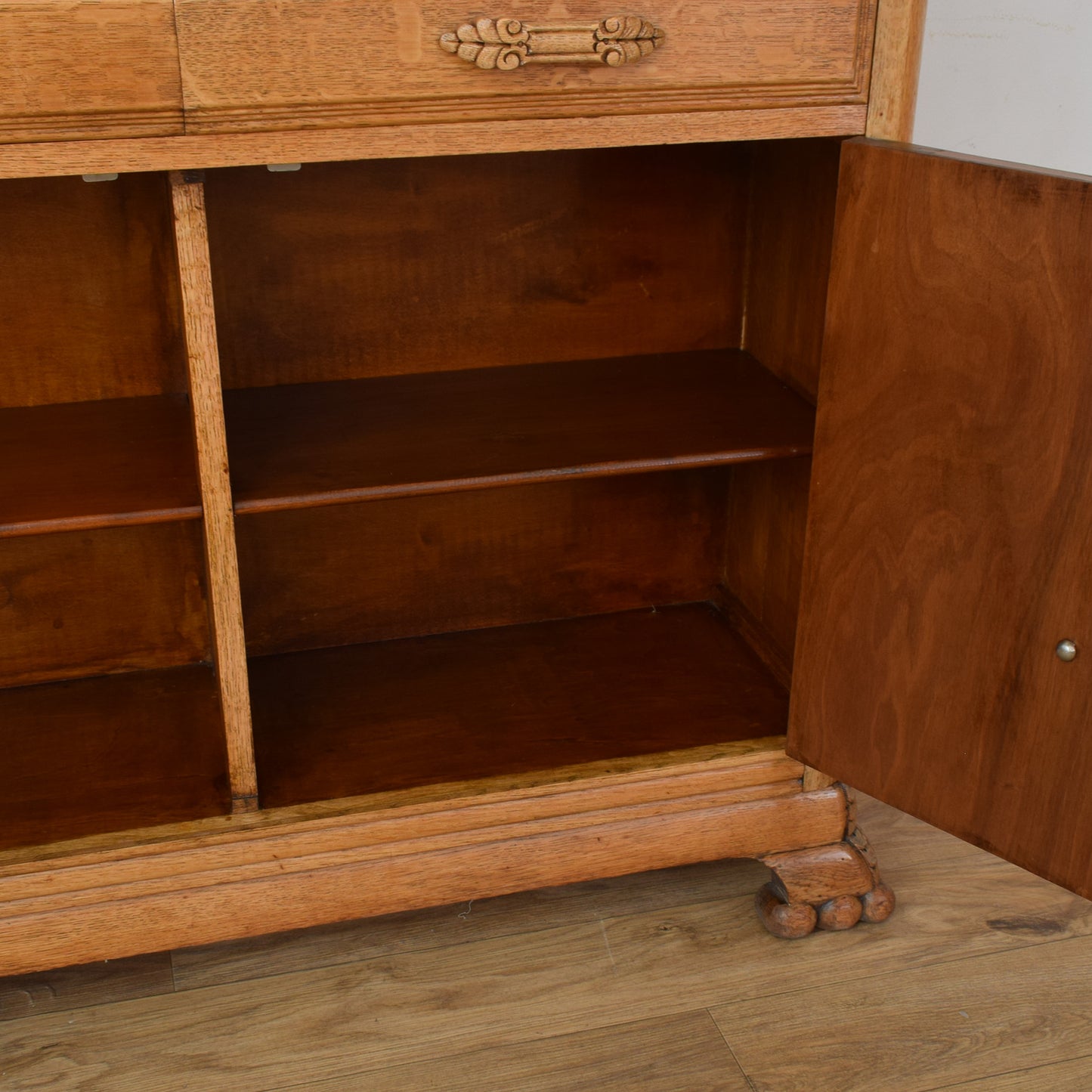 Glazed Oak Cabinet
