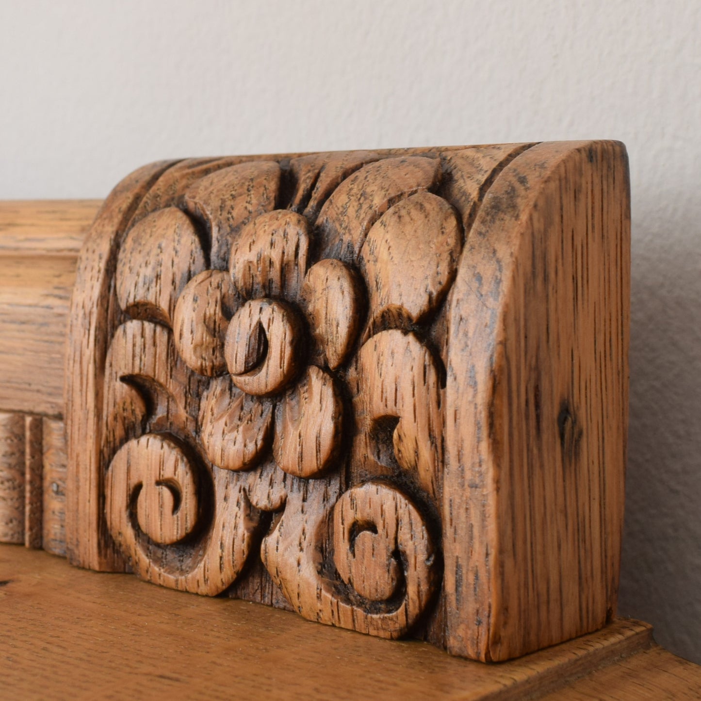 Glazed Oak Cabinet