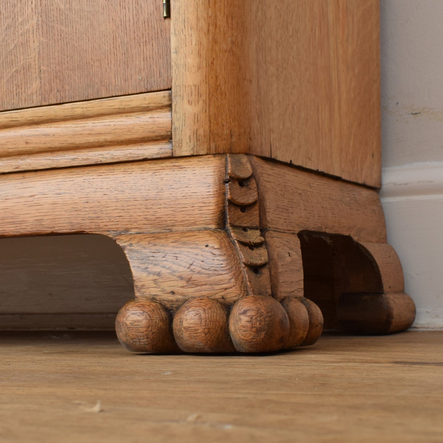 Glazed Oak Cabinet