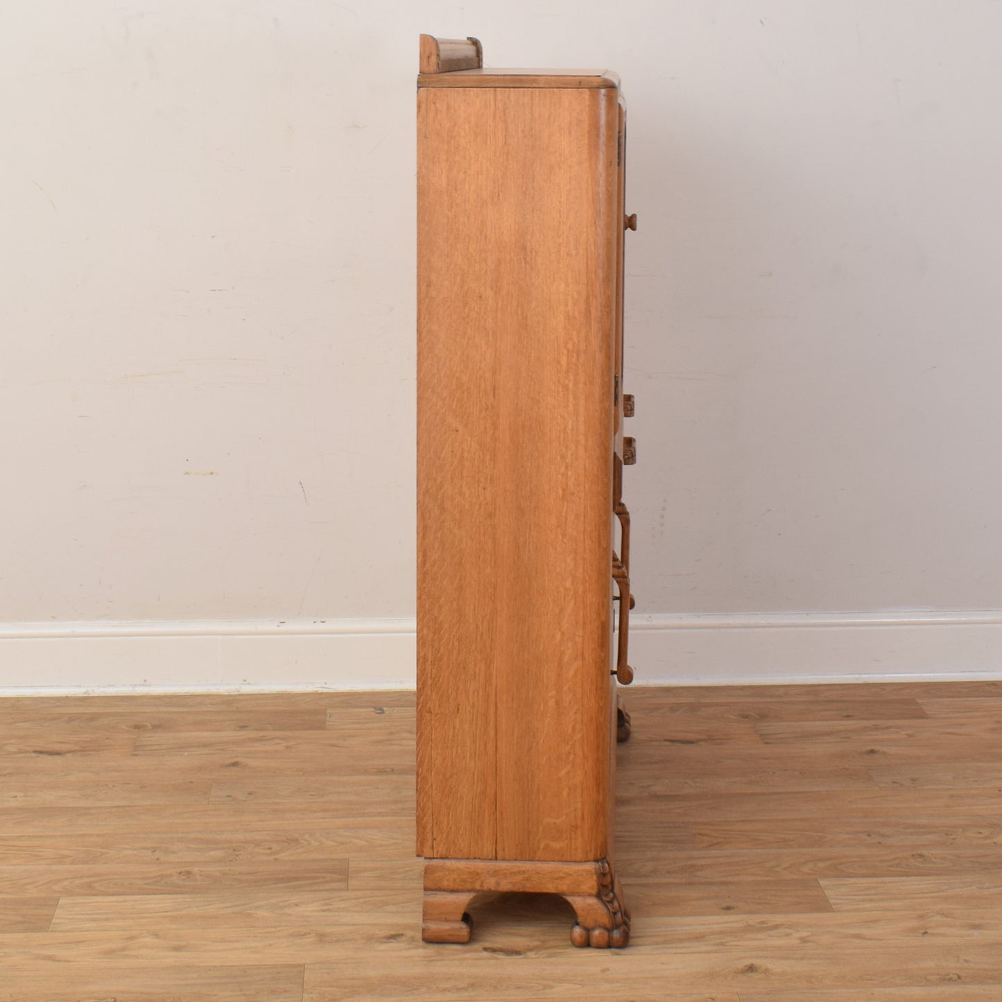 Glazed Oak Cabinet