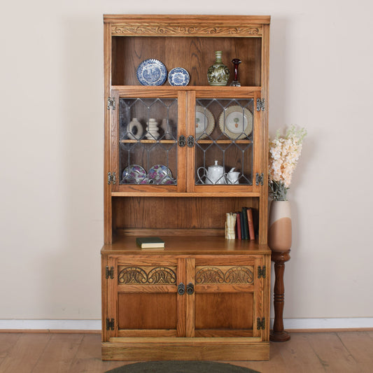 Old Charm Glazed Display Cabinet