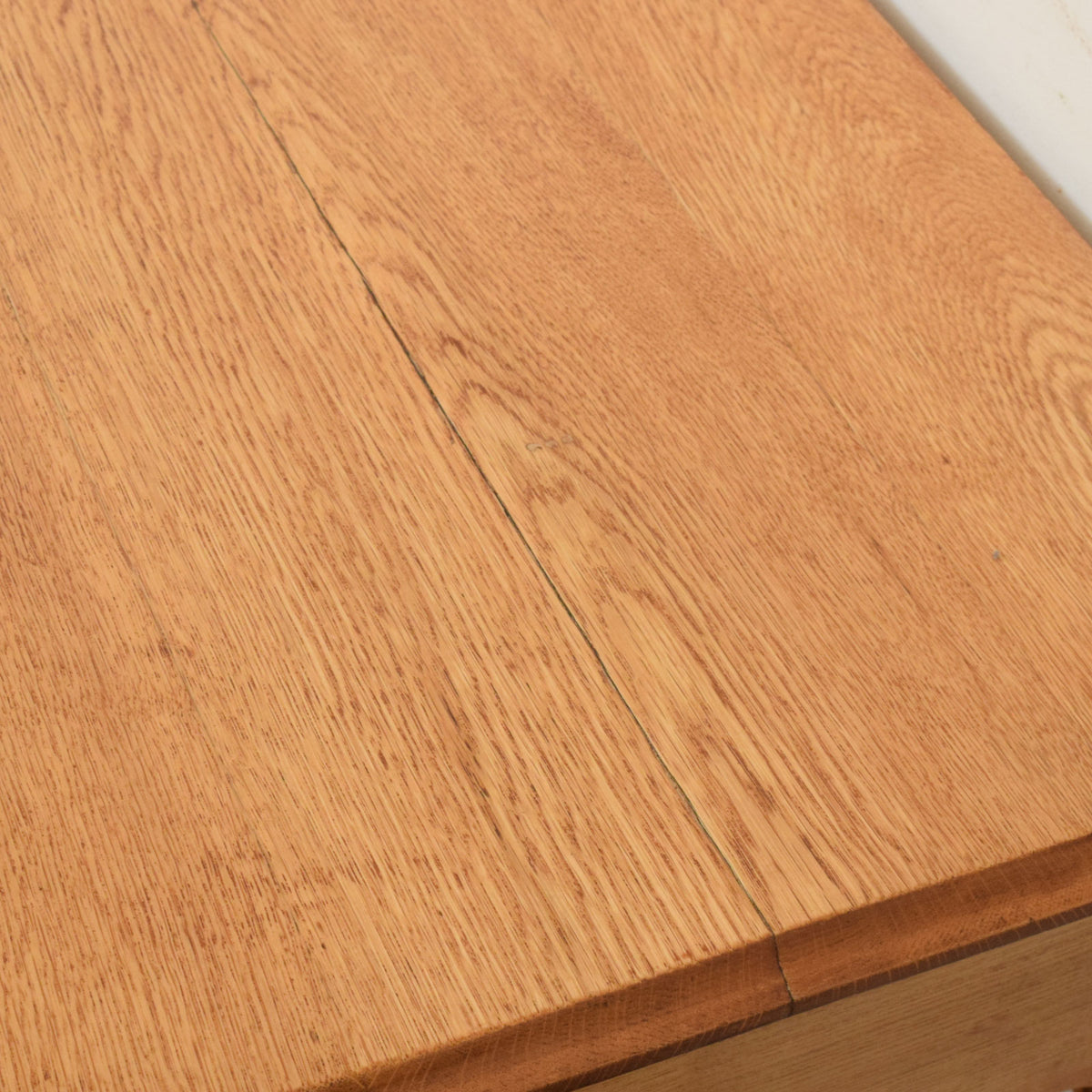 Restored Oak Console Table
