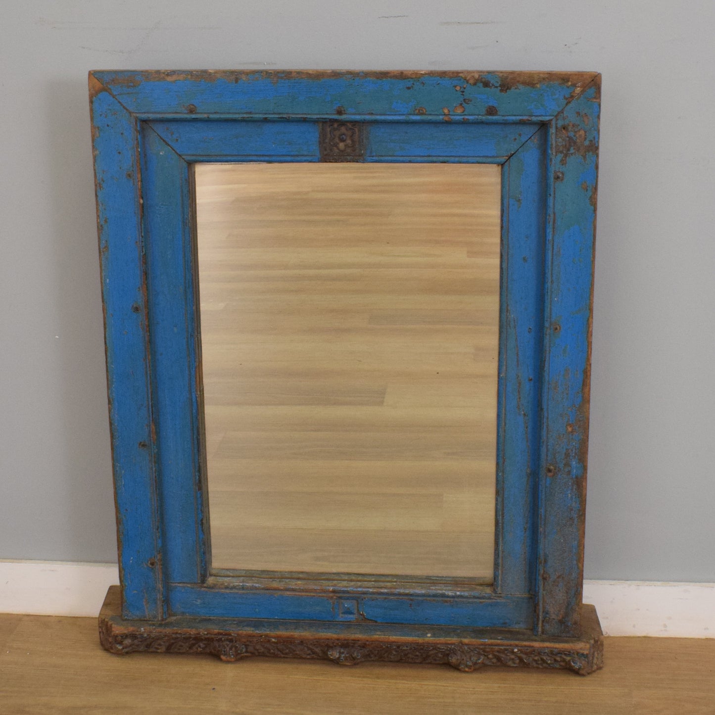 Vintage Oak Mirror