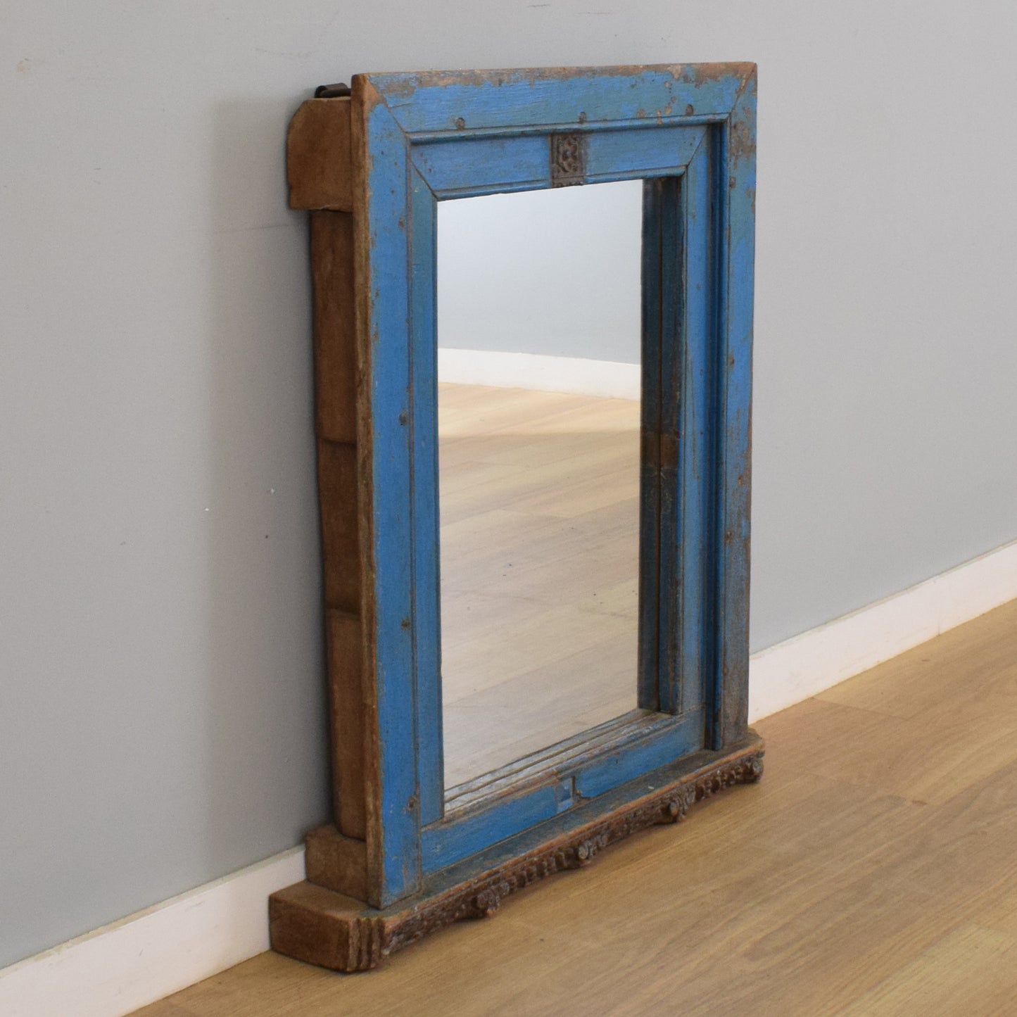 Vintage Oak Mirror
