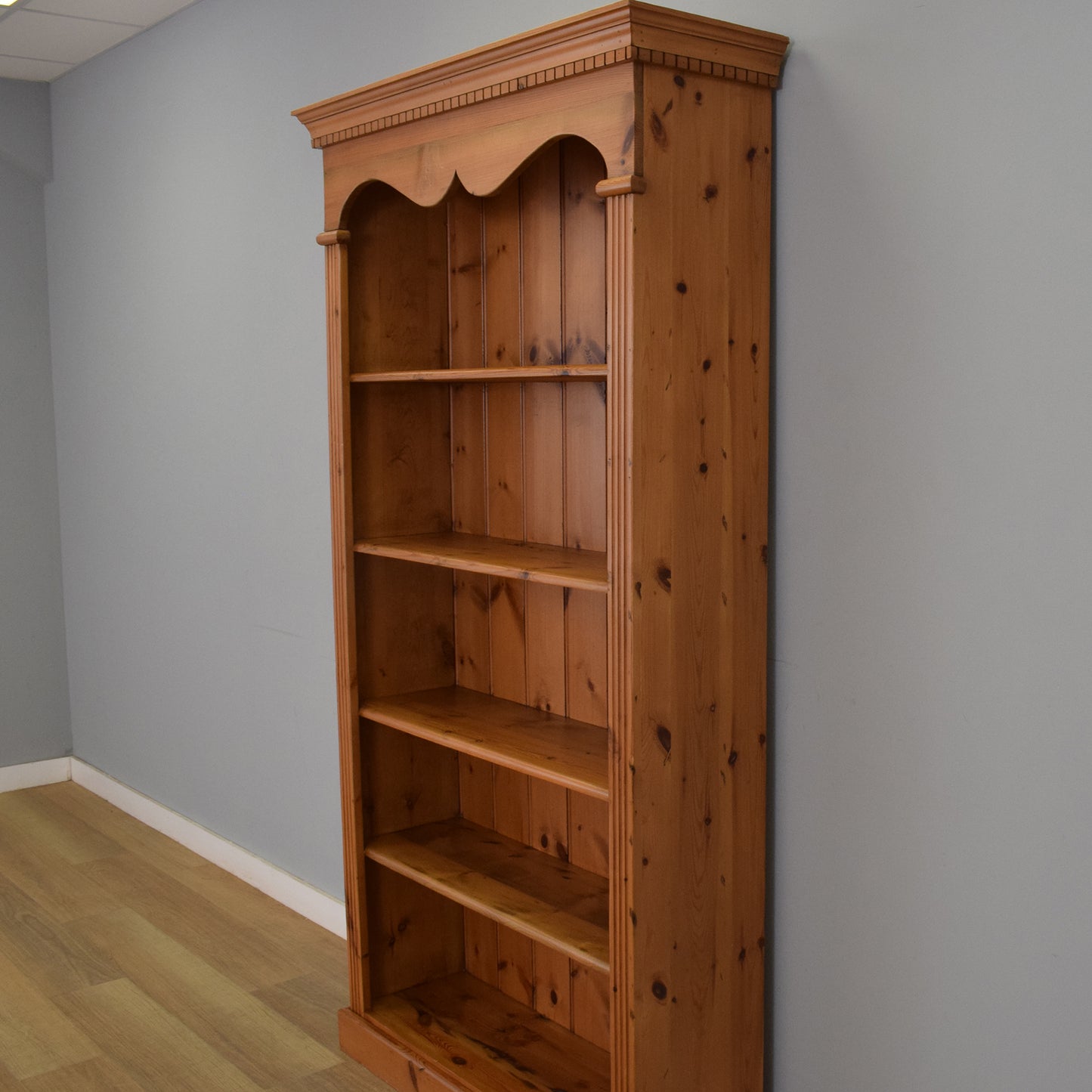 Large Pine Bookcase