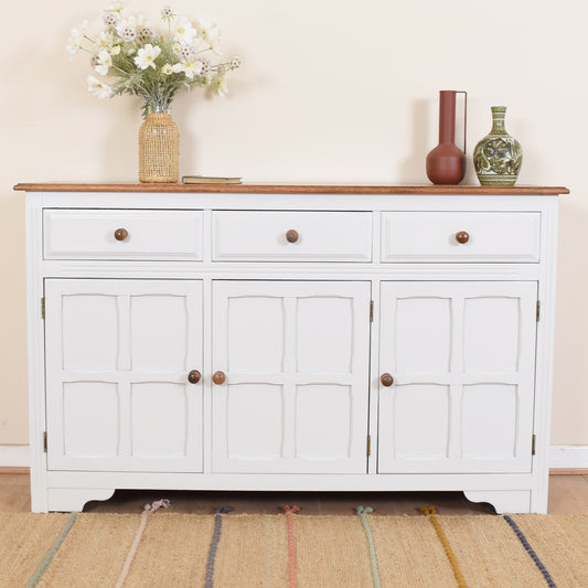 Painted Oak Sideboard