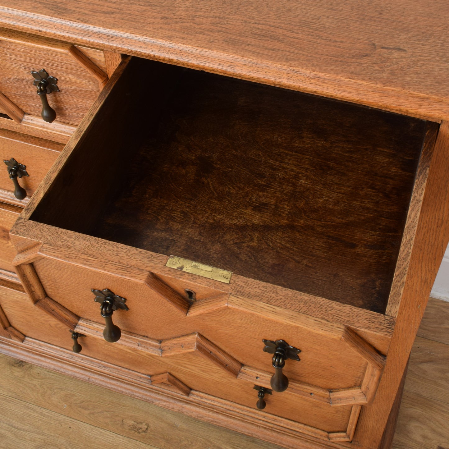 Oak Chest Of Drawers