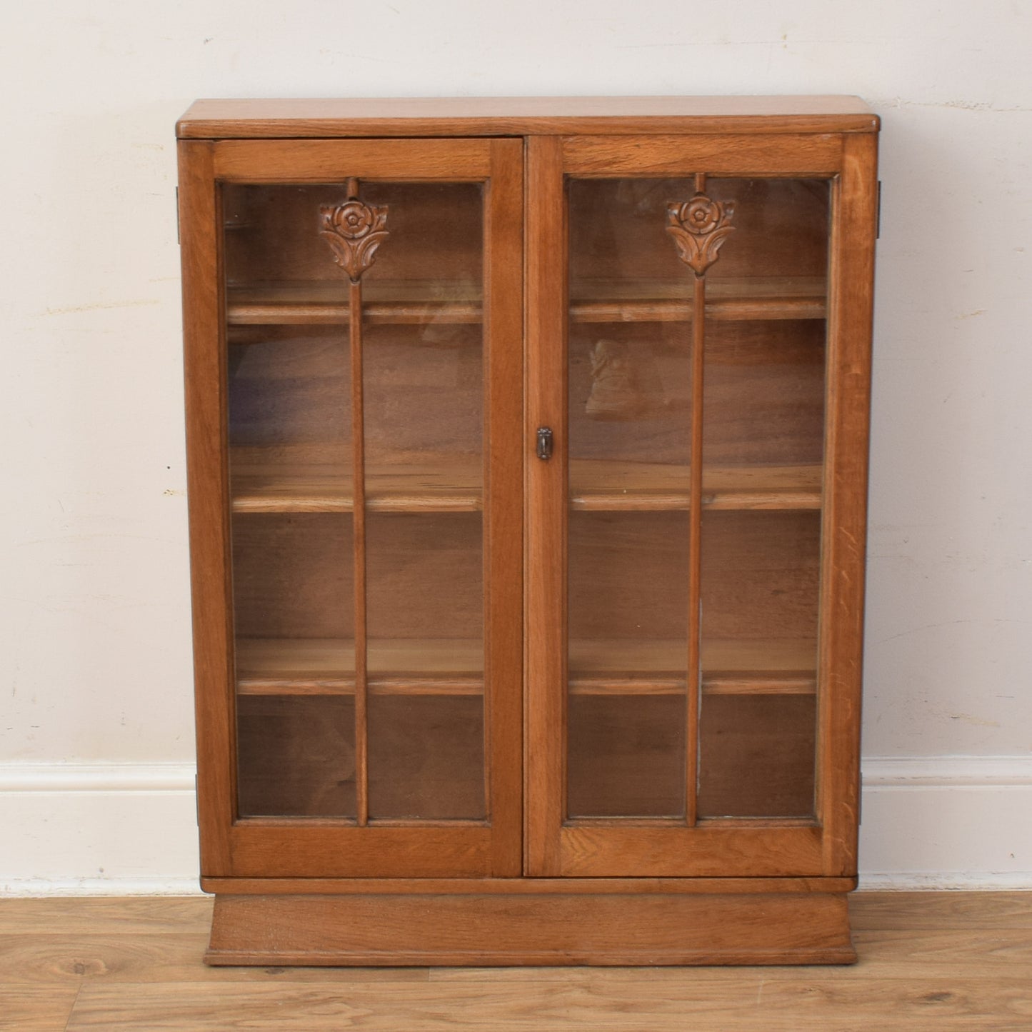 Oak Display Cabinet