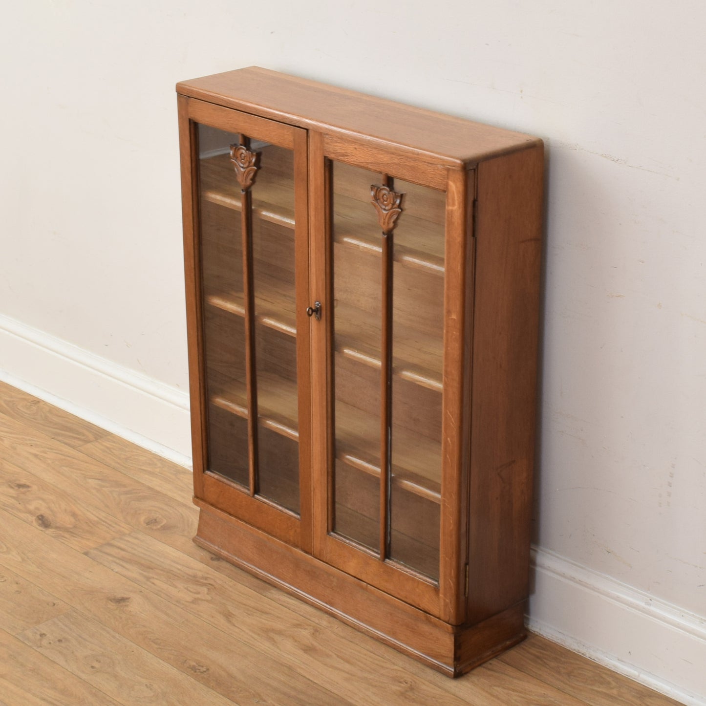 Oak Display Cabinet