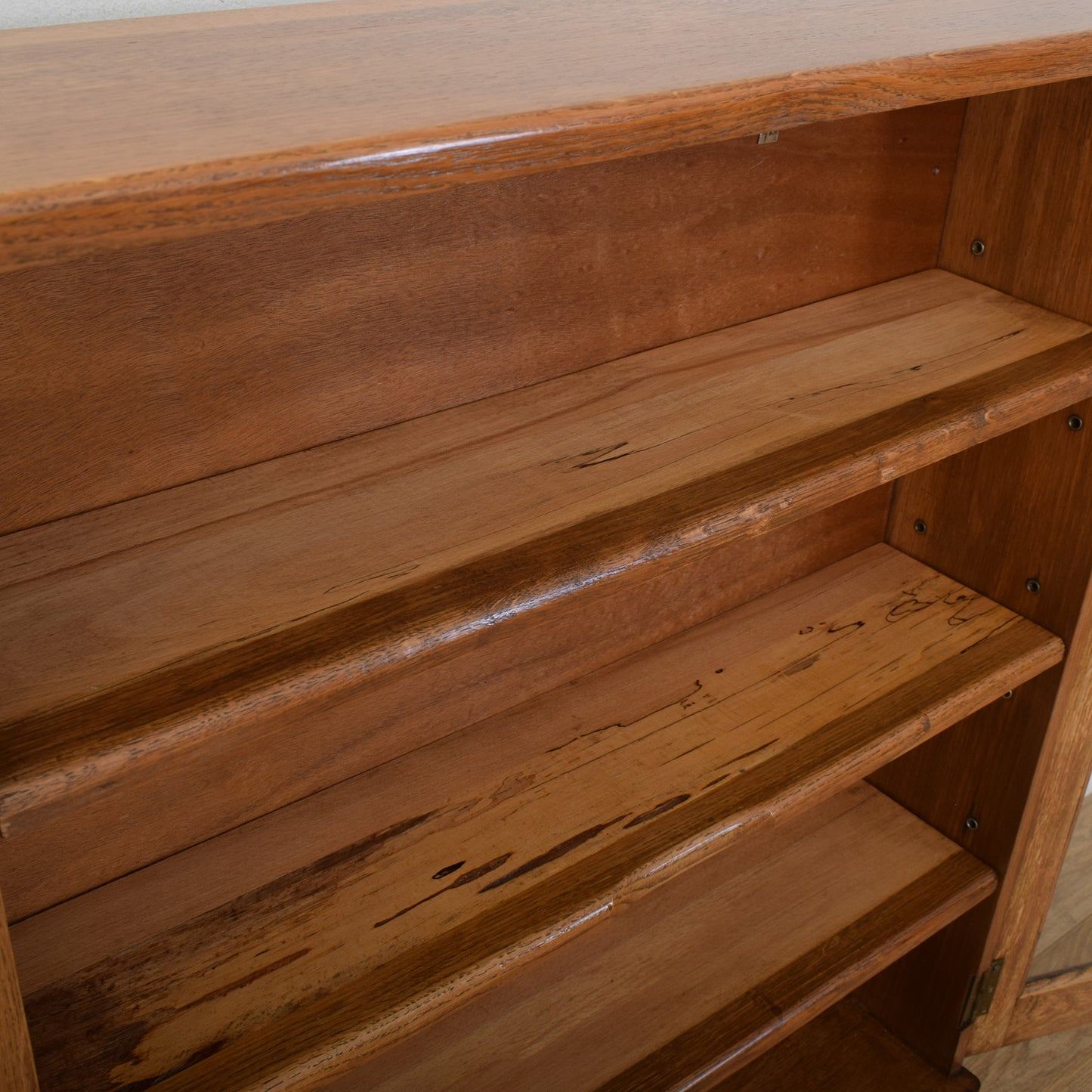 Oak Display Cabinet