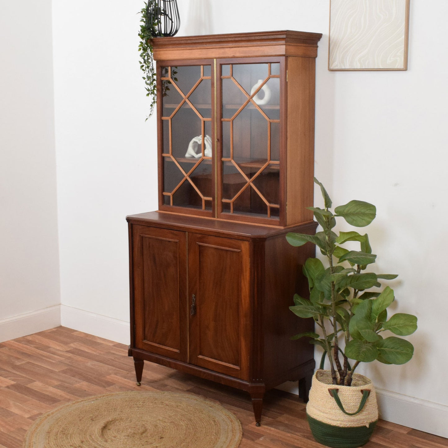 Glazed Mahogany Dresser