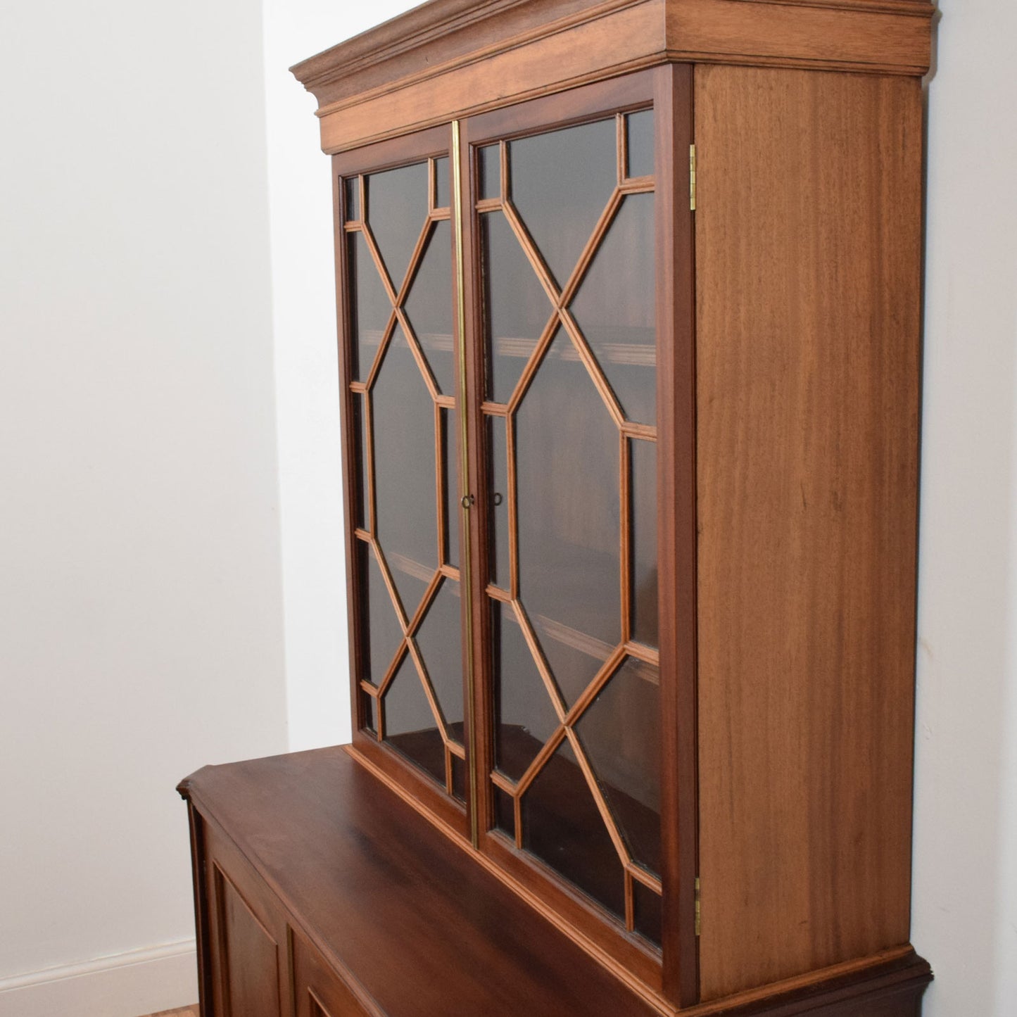 Glazed Mahogany Dresser