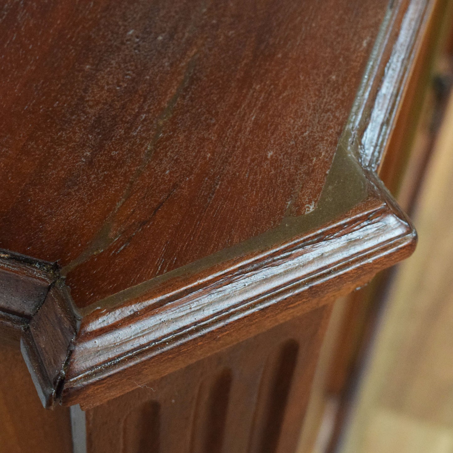 Glazed Mahogany Dresser
