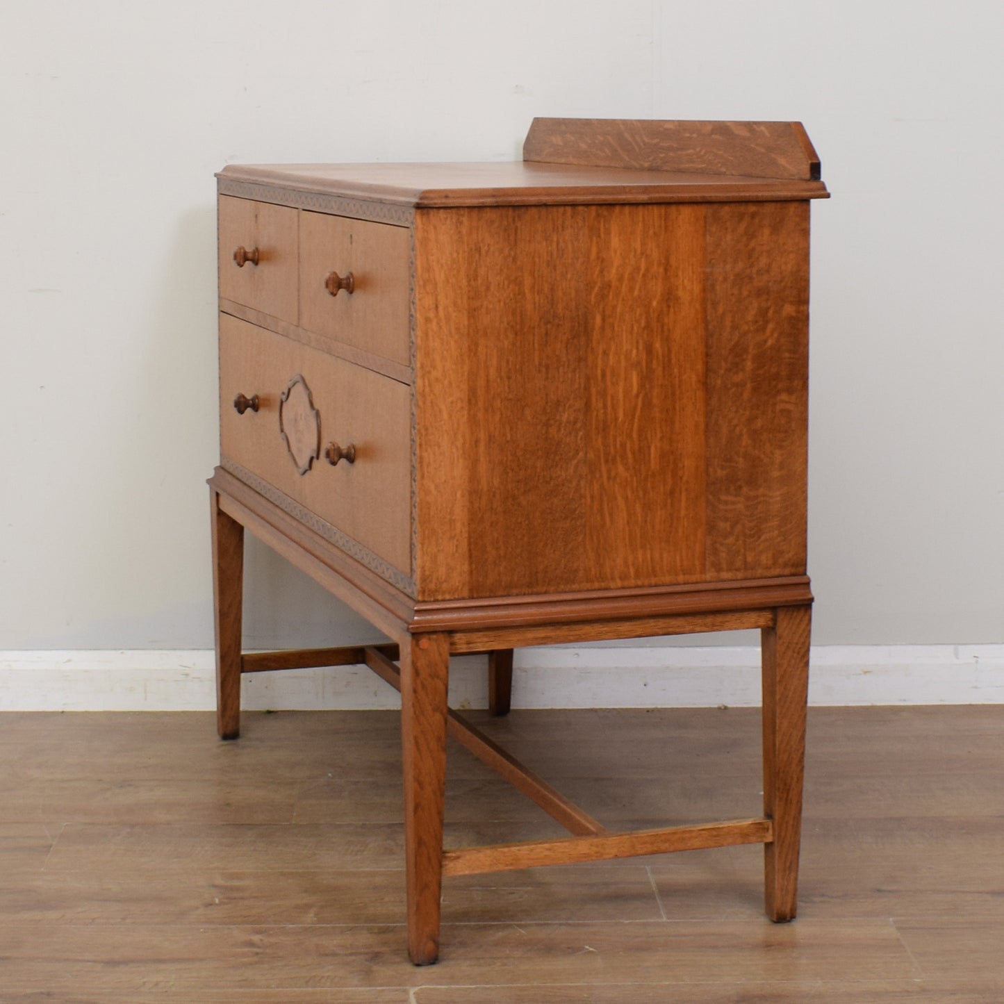 Vintage Oak Chest Of Drawers