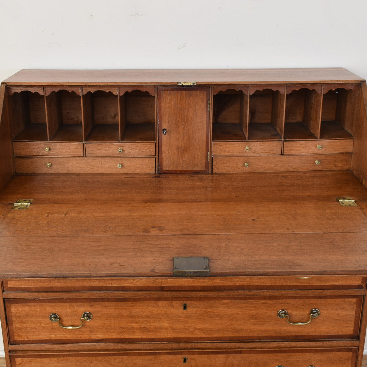 Georgian Oak Bureau