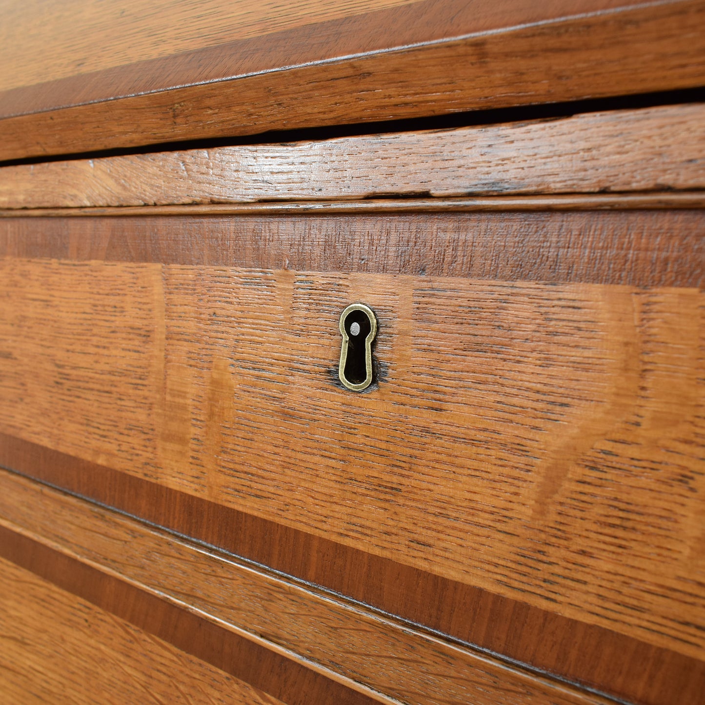 Georgian Oak Bureau