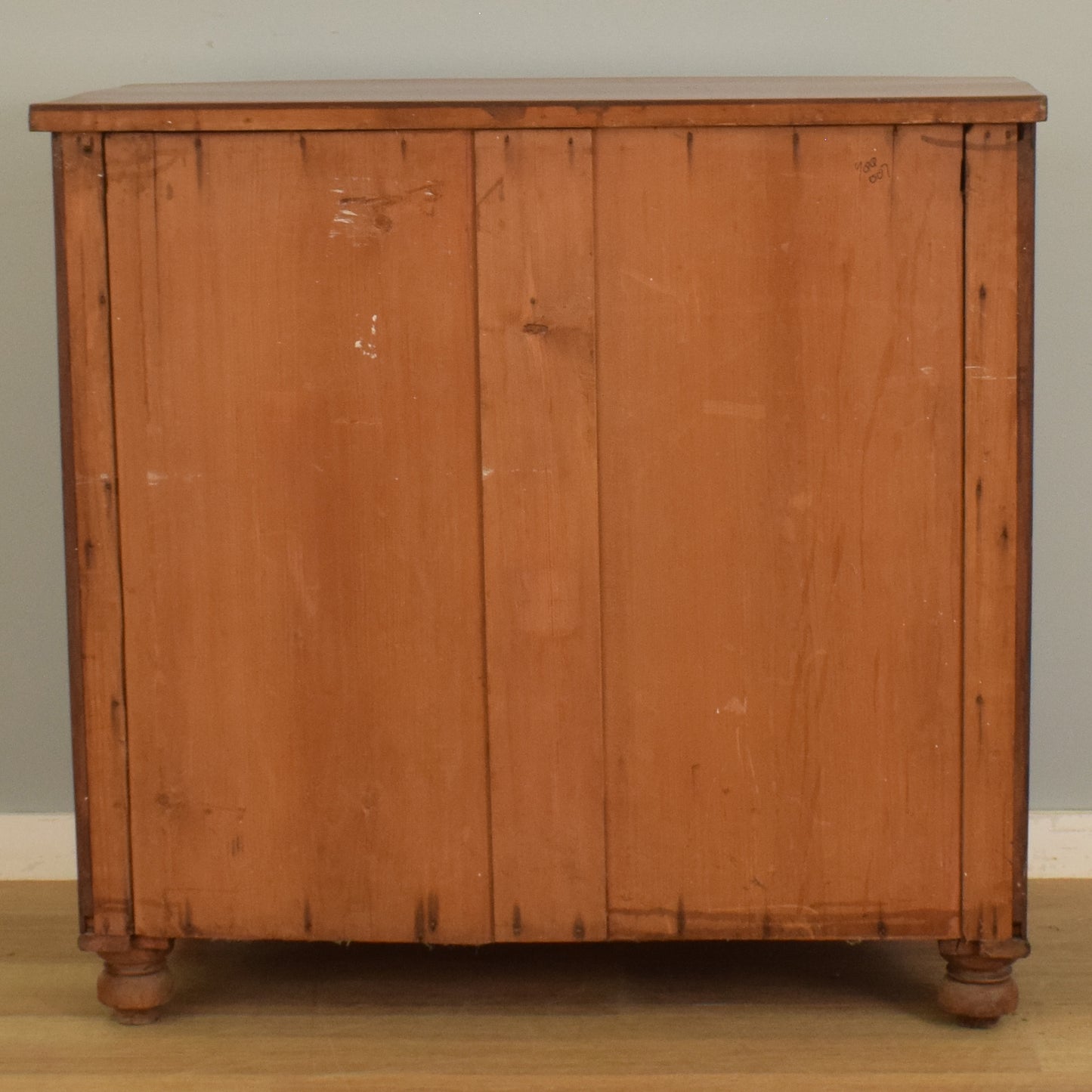 Bow Front 2 over 3 Chest of Drawers