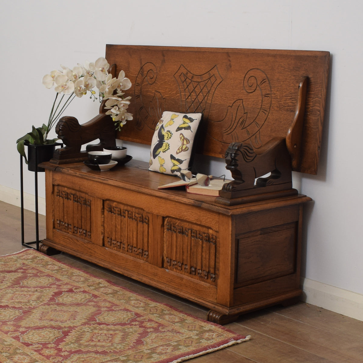 Restored Monks Bench