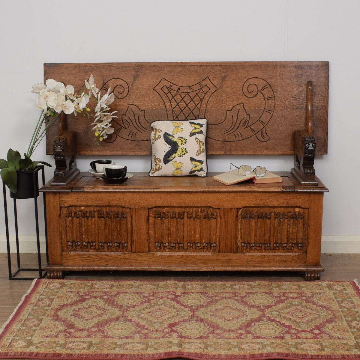 Restored Monks Bench