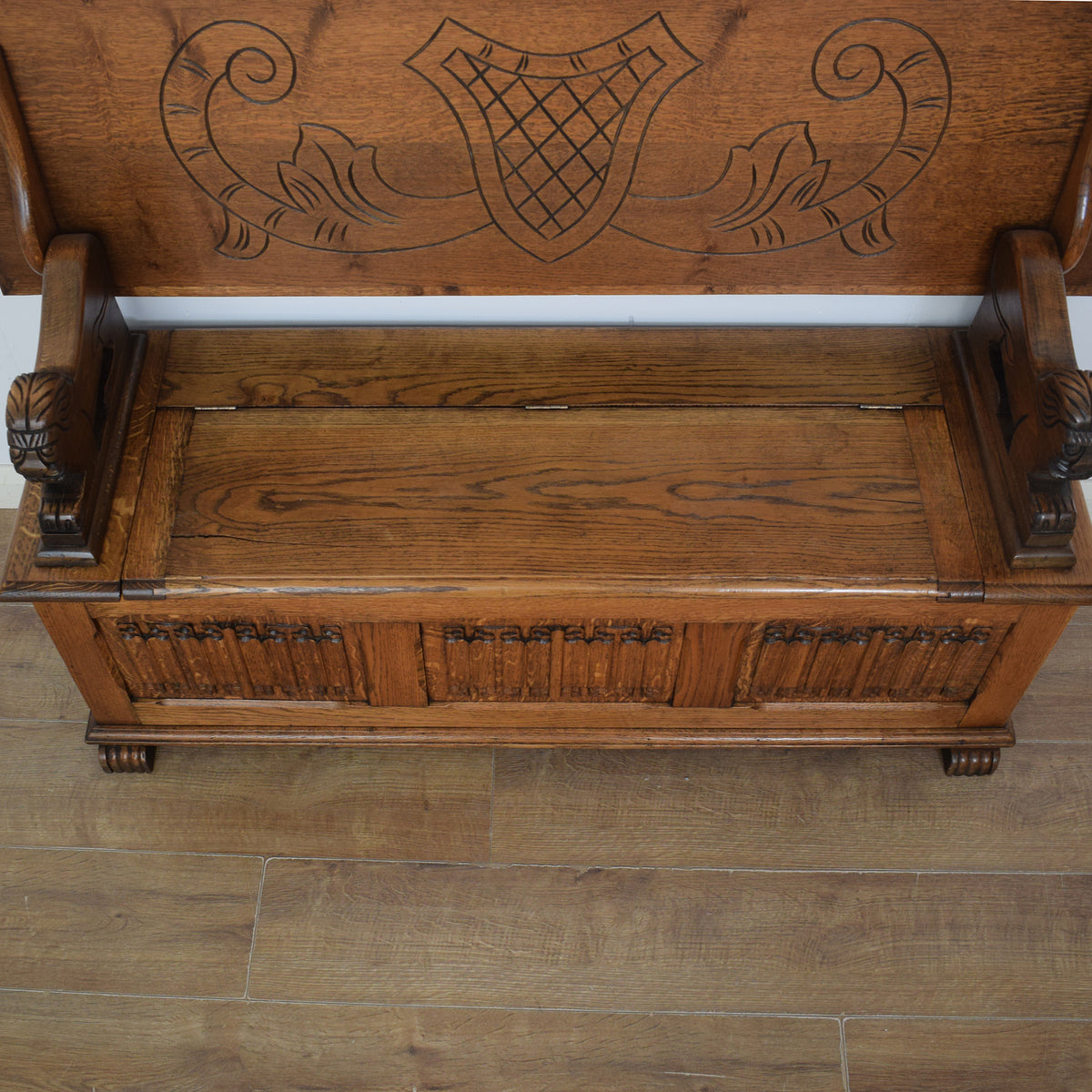 Restored Monks Bench