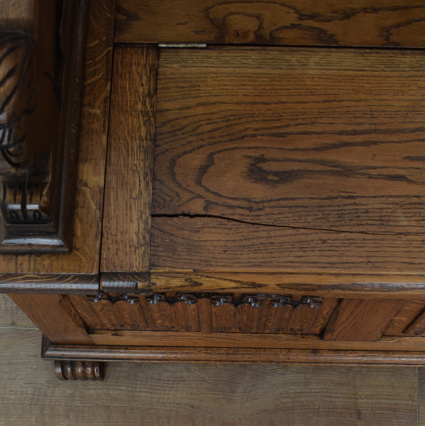 Restored Monks Bench