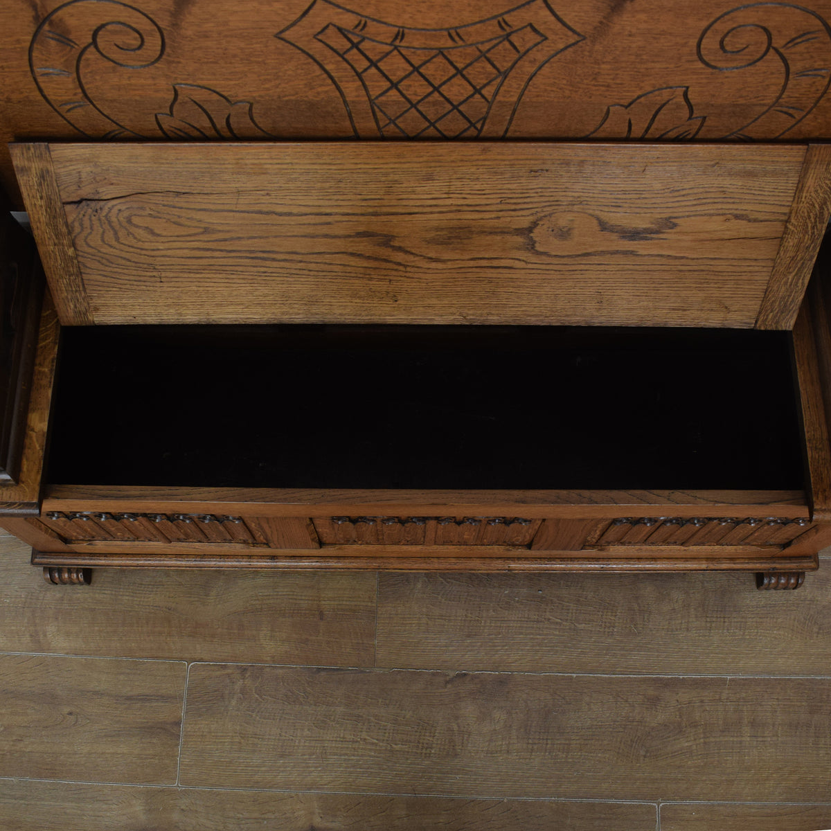 Restored Monks Bench