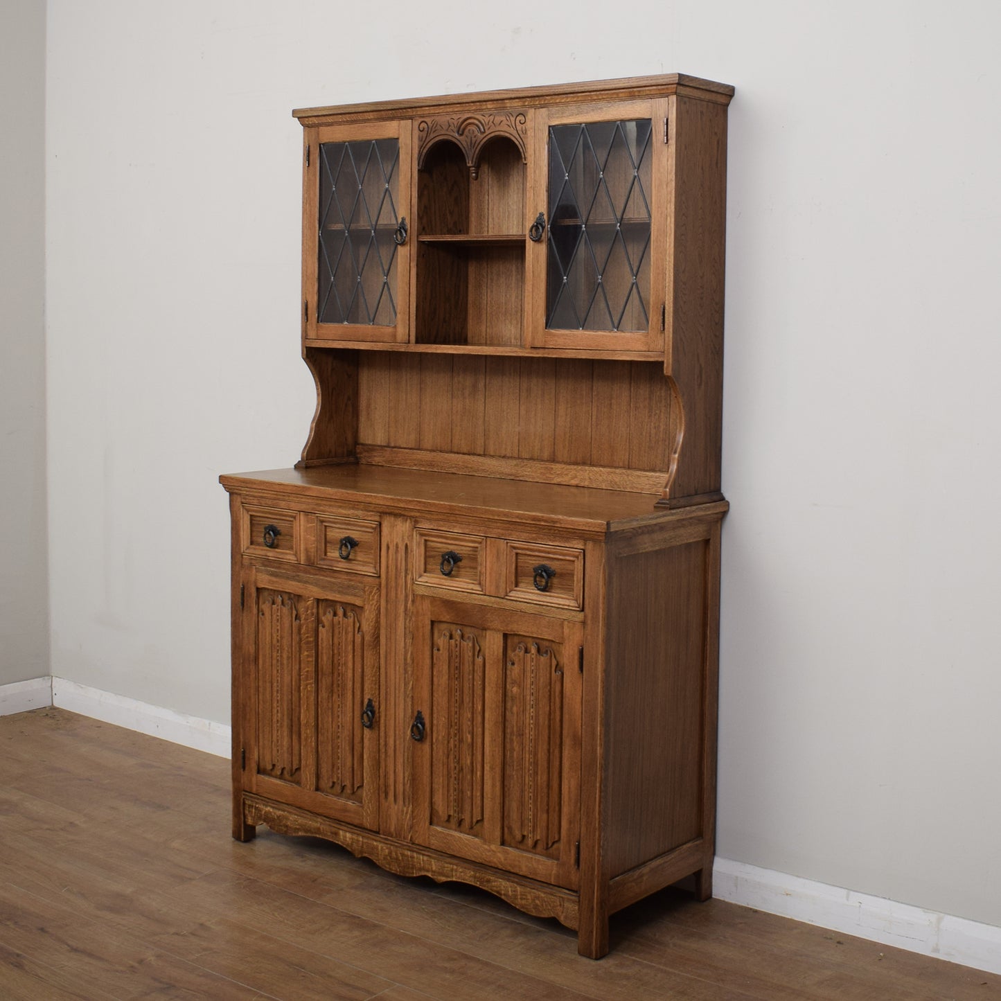 Oak Glazed Dresser/ Sideboard