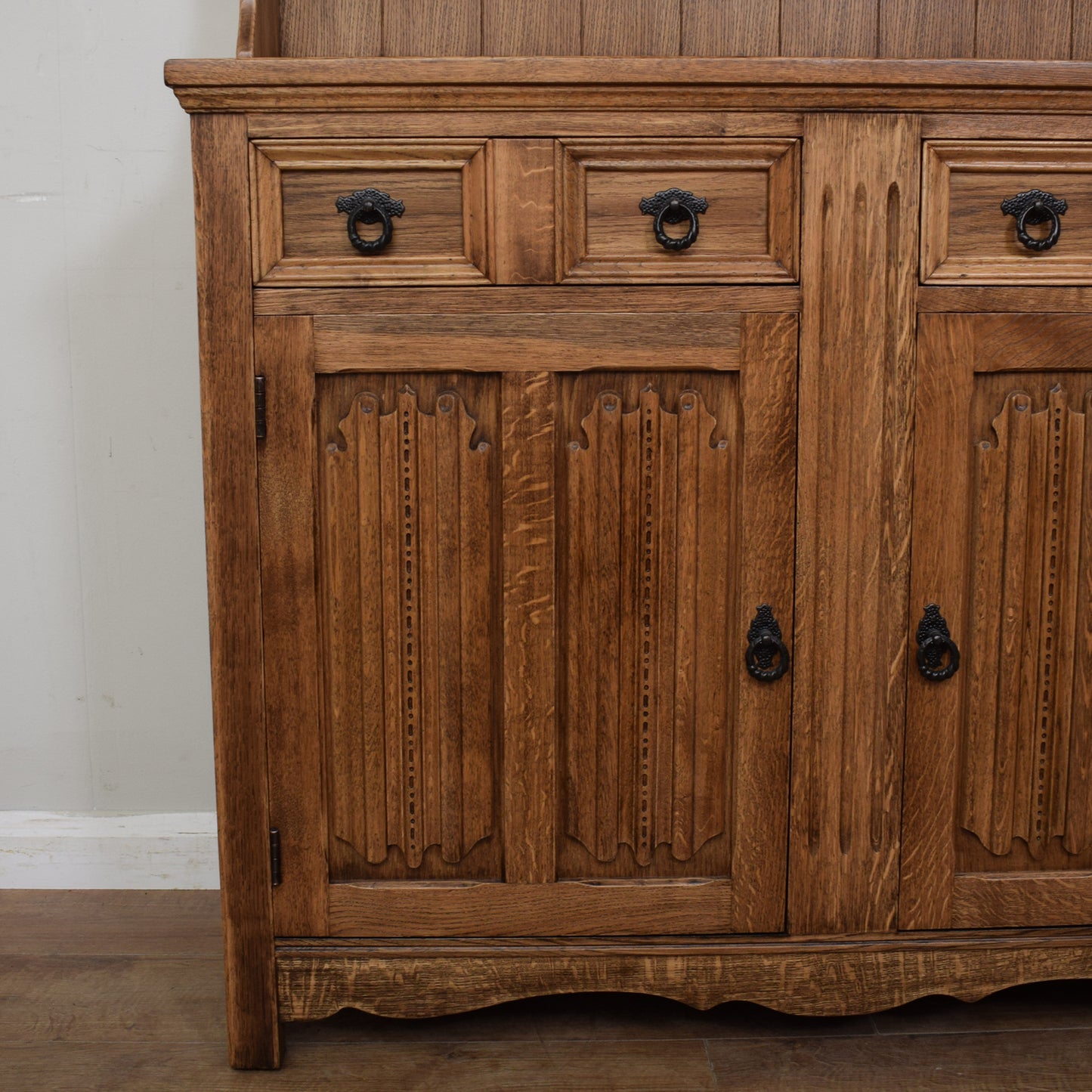 Oak Glazed Dresser/ Sideboard