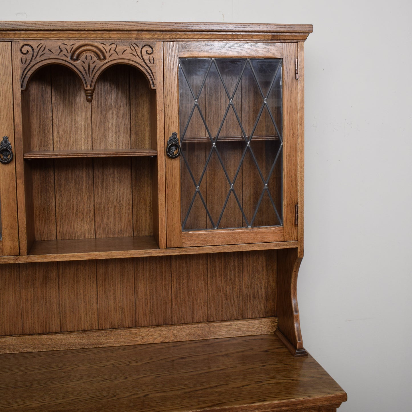 Oak Glazed Dresser/ Sideboard