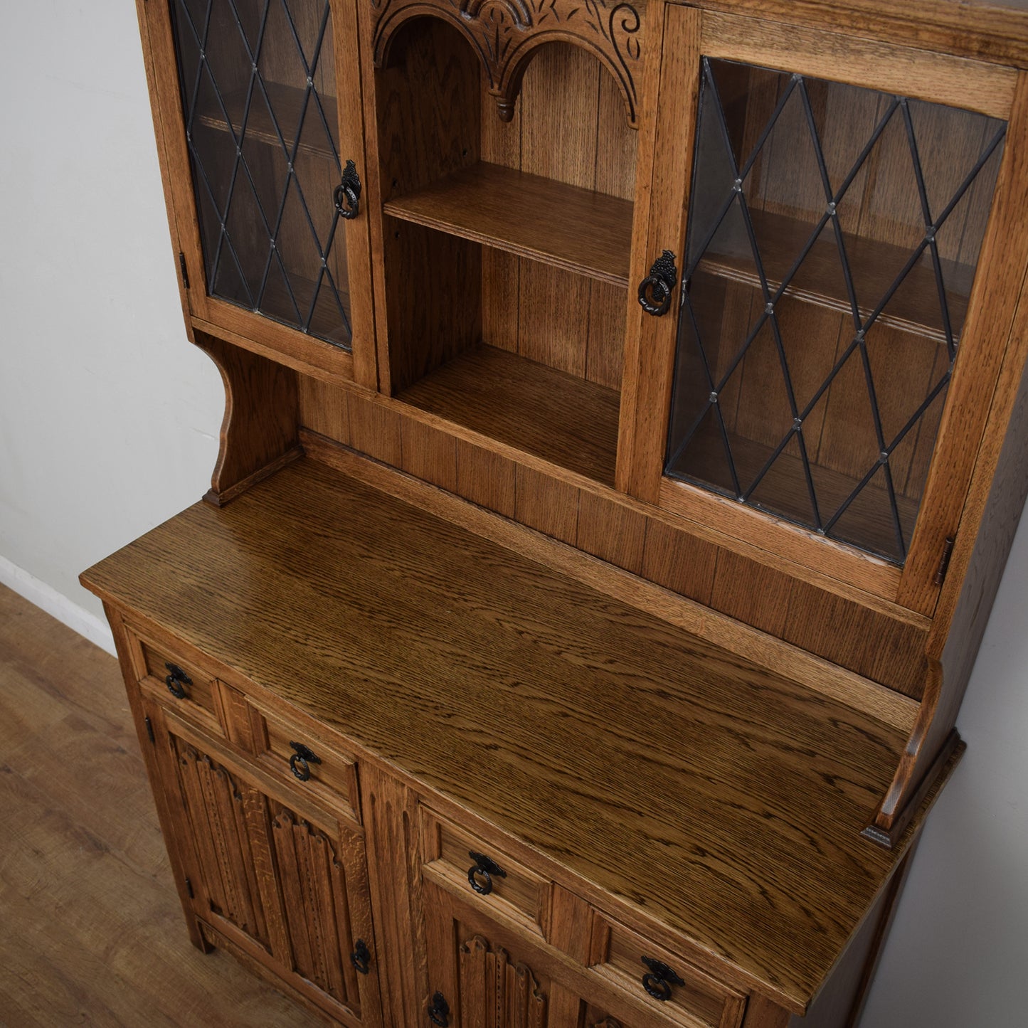 Oak Glazed Dresser/ Sideboard