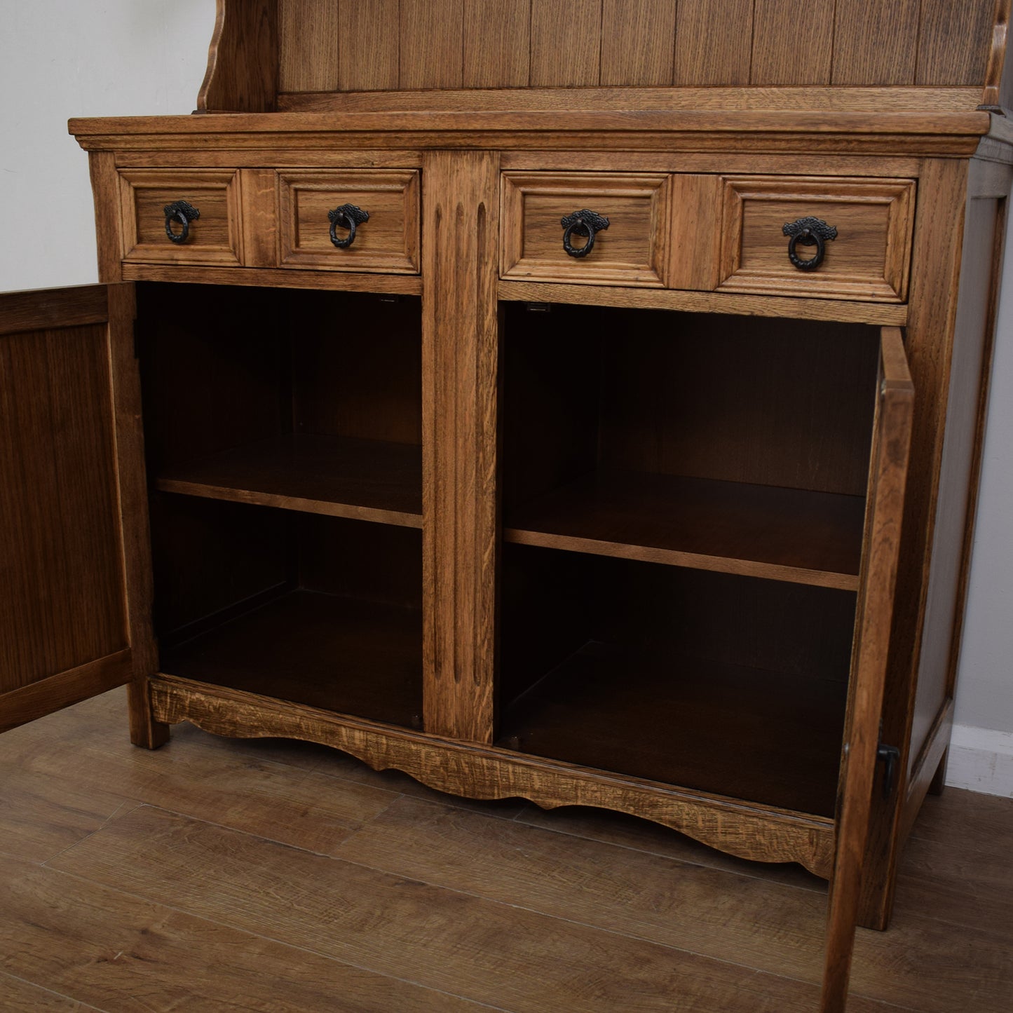 Oak Glazed Dresser/ Sideboard