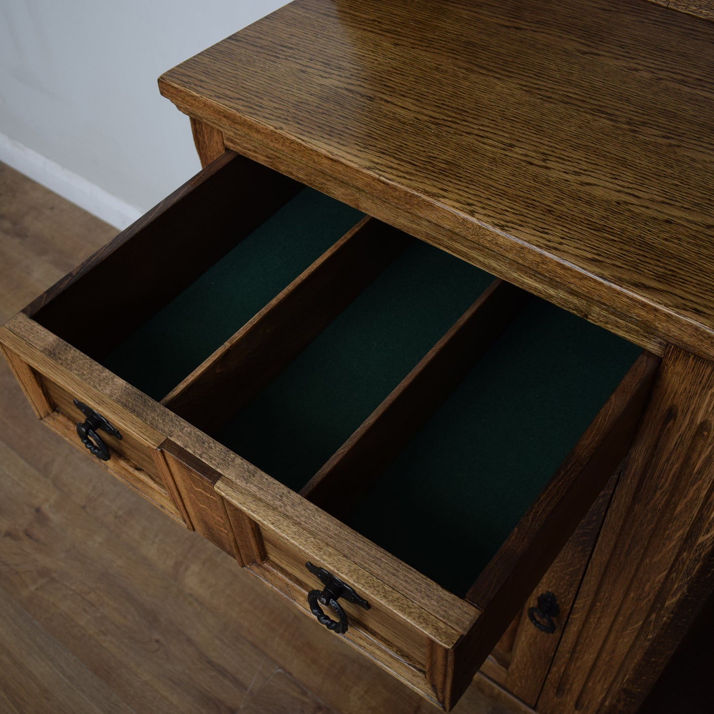 Oak Glazed Dresser/ Sideboard