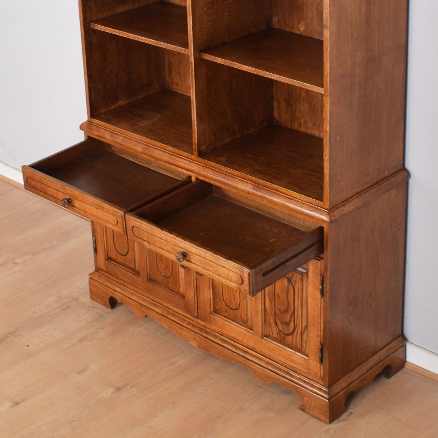 Restored Oak Bookcase