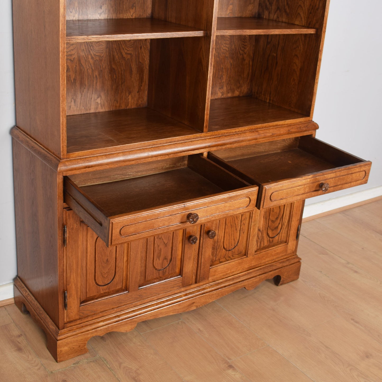 Restored Oak Bookcase