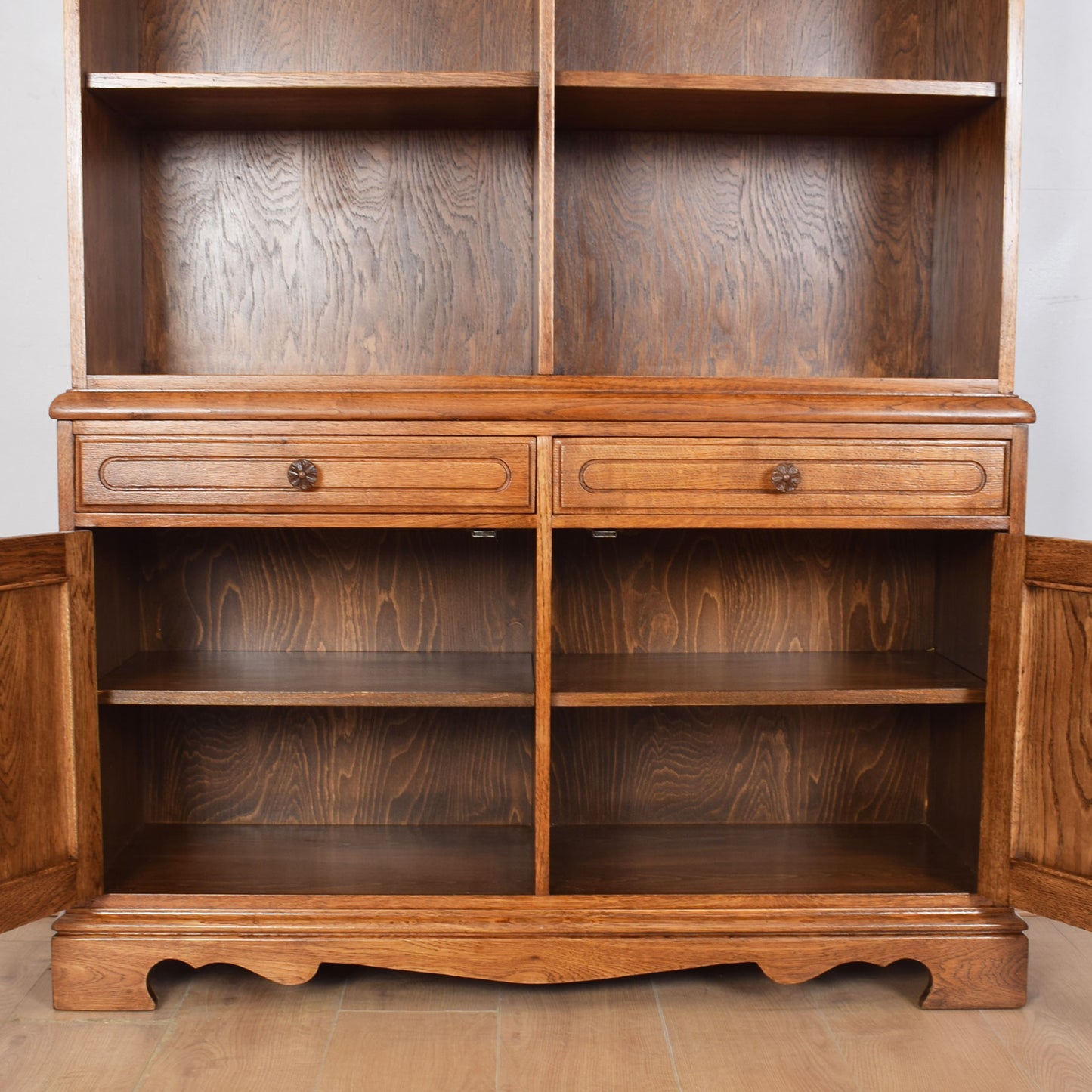 Restored Oak Bookcase