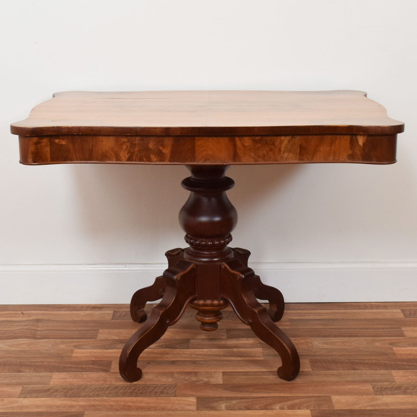 Restored Walnut Occasional Table