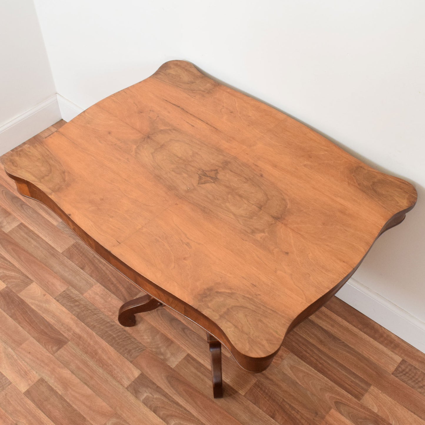 Restored Walnut Occasional Table