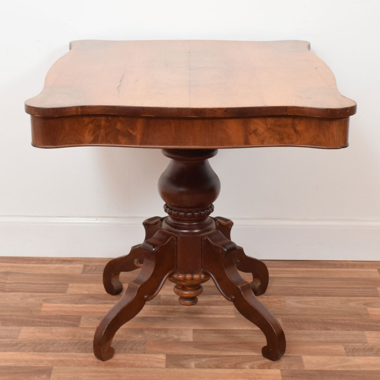 Restored Walnut Occasional Table