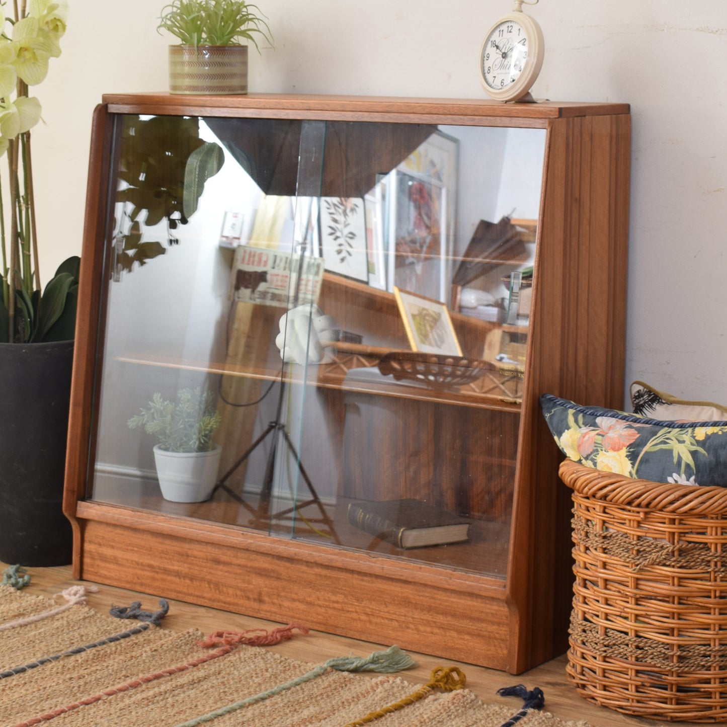 G Plan Glazed Bookcase