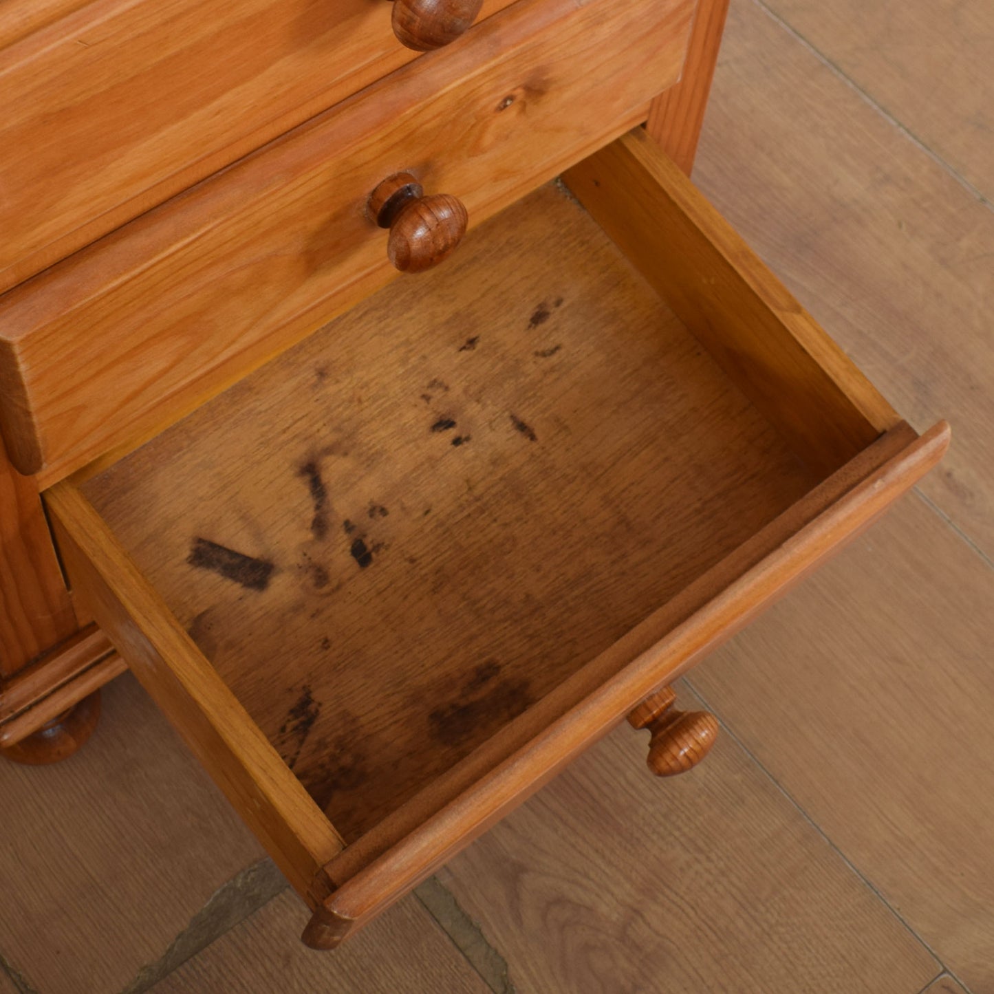 Pair of Pine Bedside Drawer Units