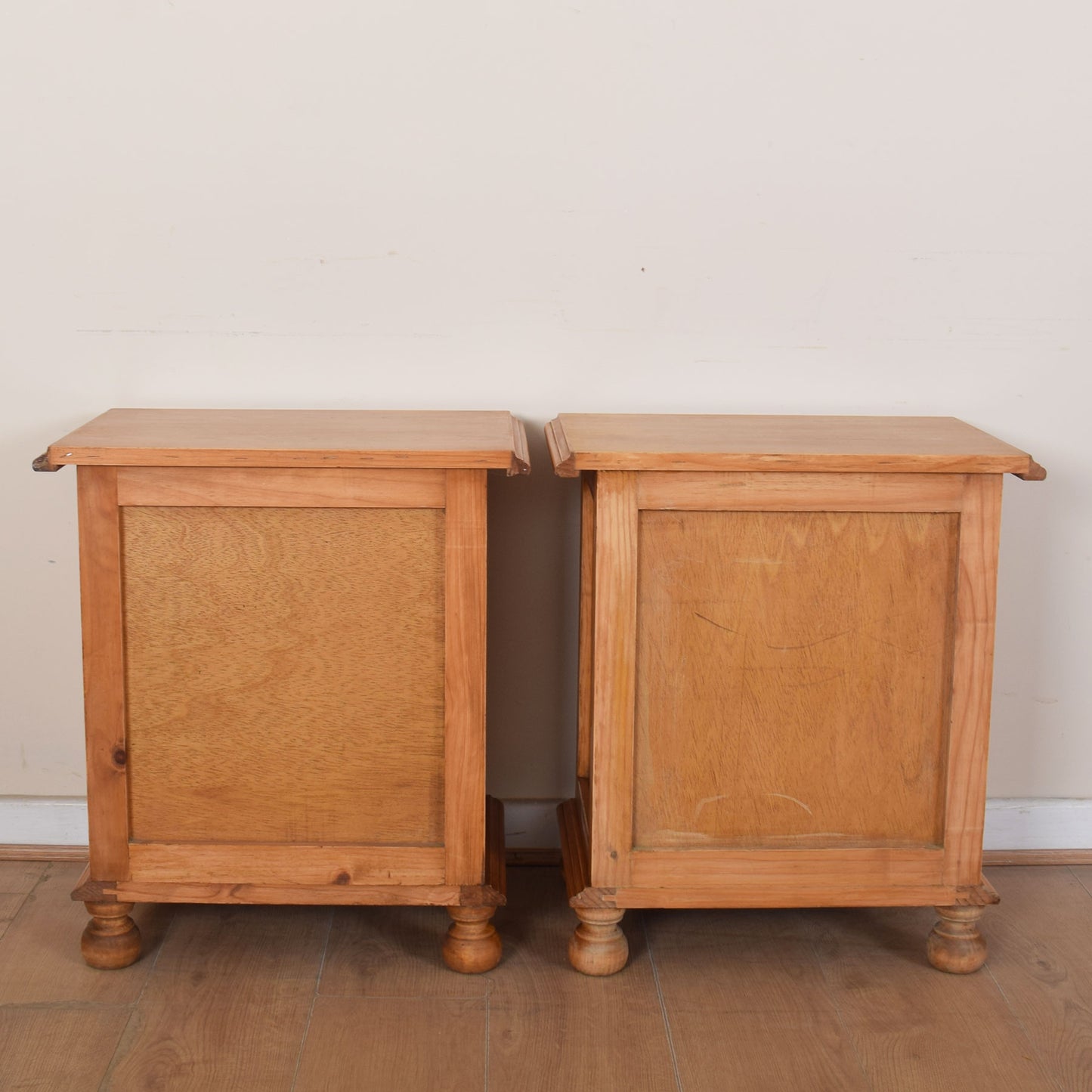Pair of Pine Bedside Drawer Units