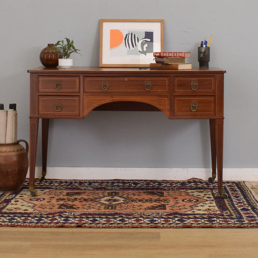 Refinished Mahogany Desk