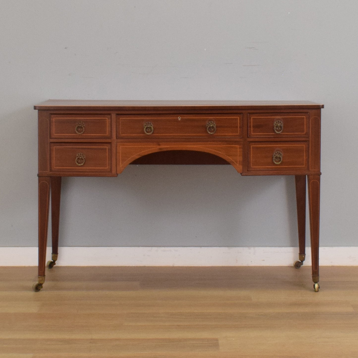 Refinished Mahogany Desk