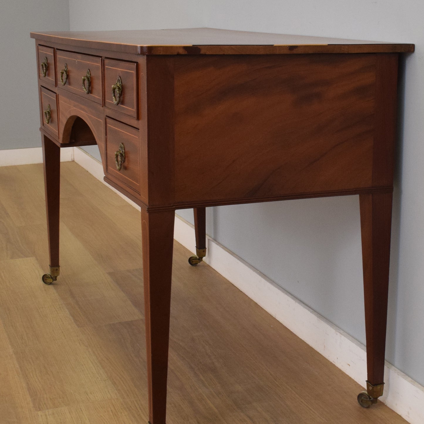 Refinished Mahogany Desk
