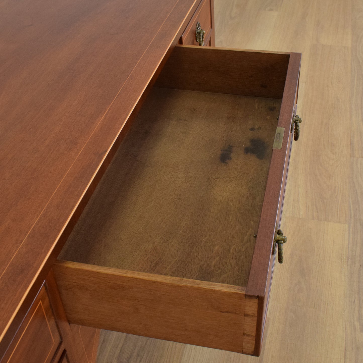 Refinished Mahogany Desk