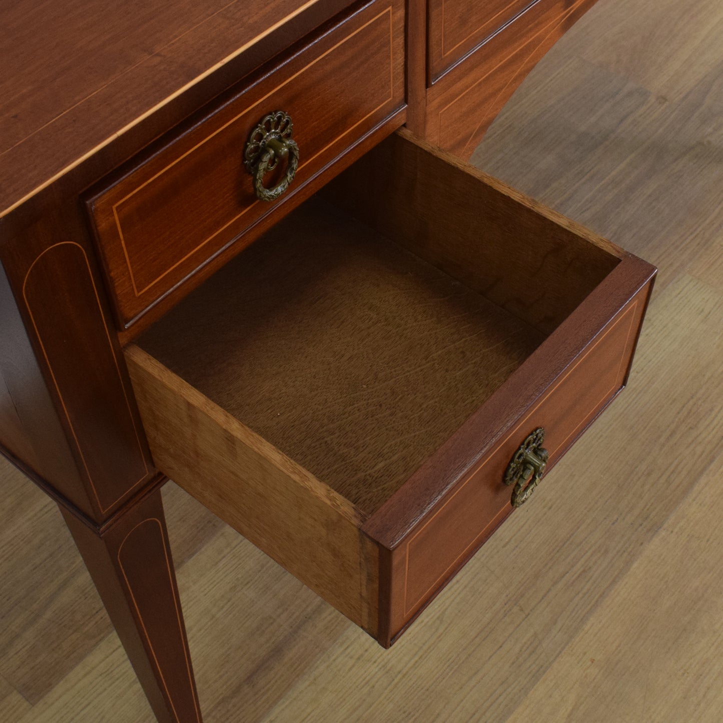 Refinished Mahogany Desk