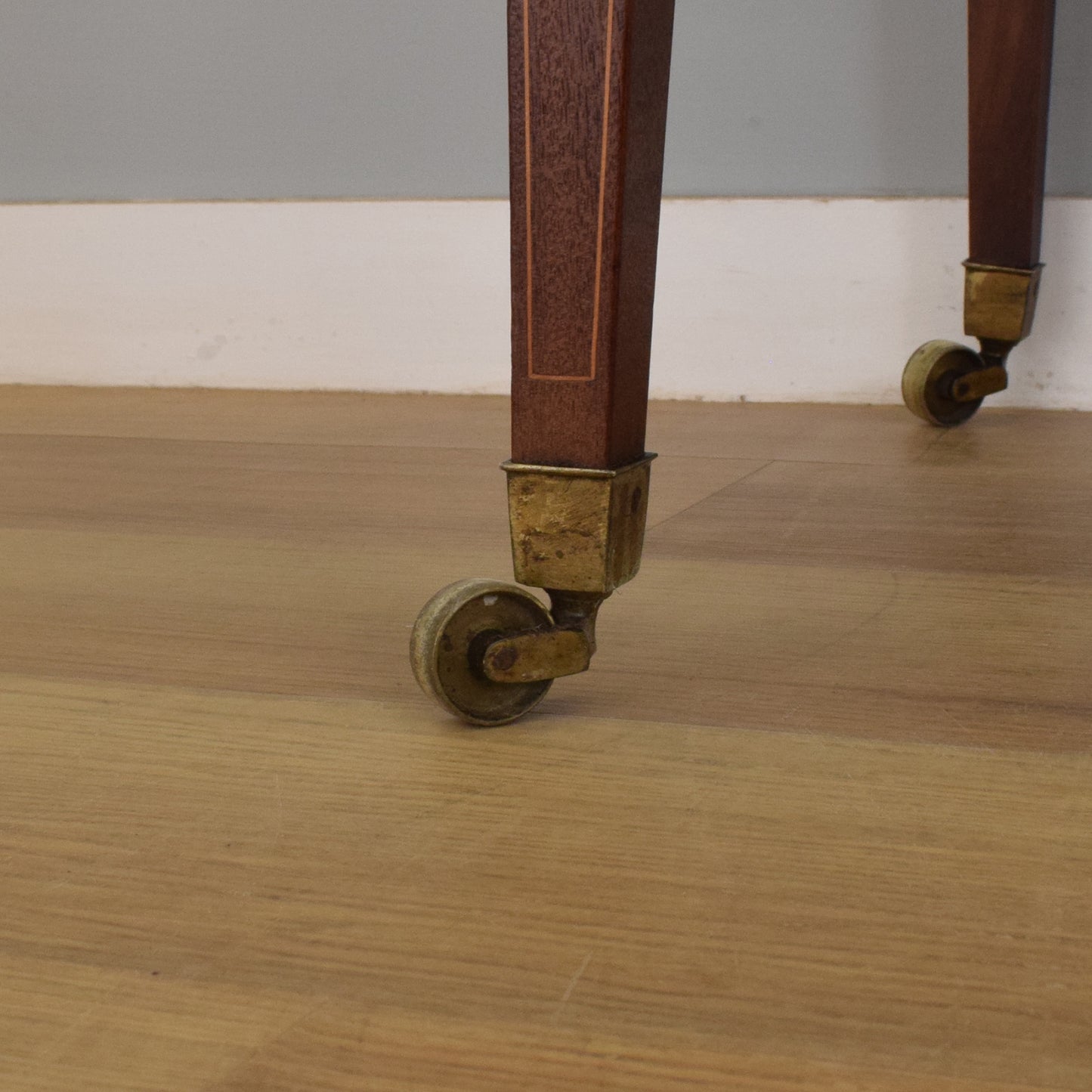 Refinished Mahogany Desk