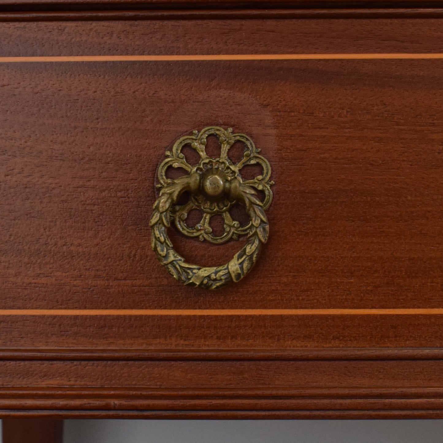Refinished Mahogany Desk