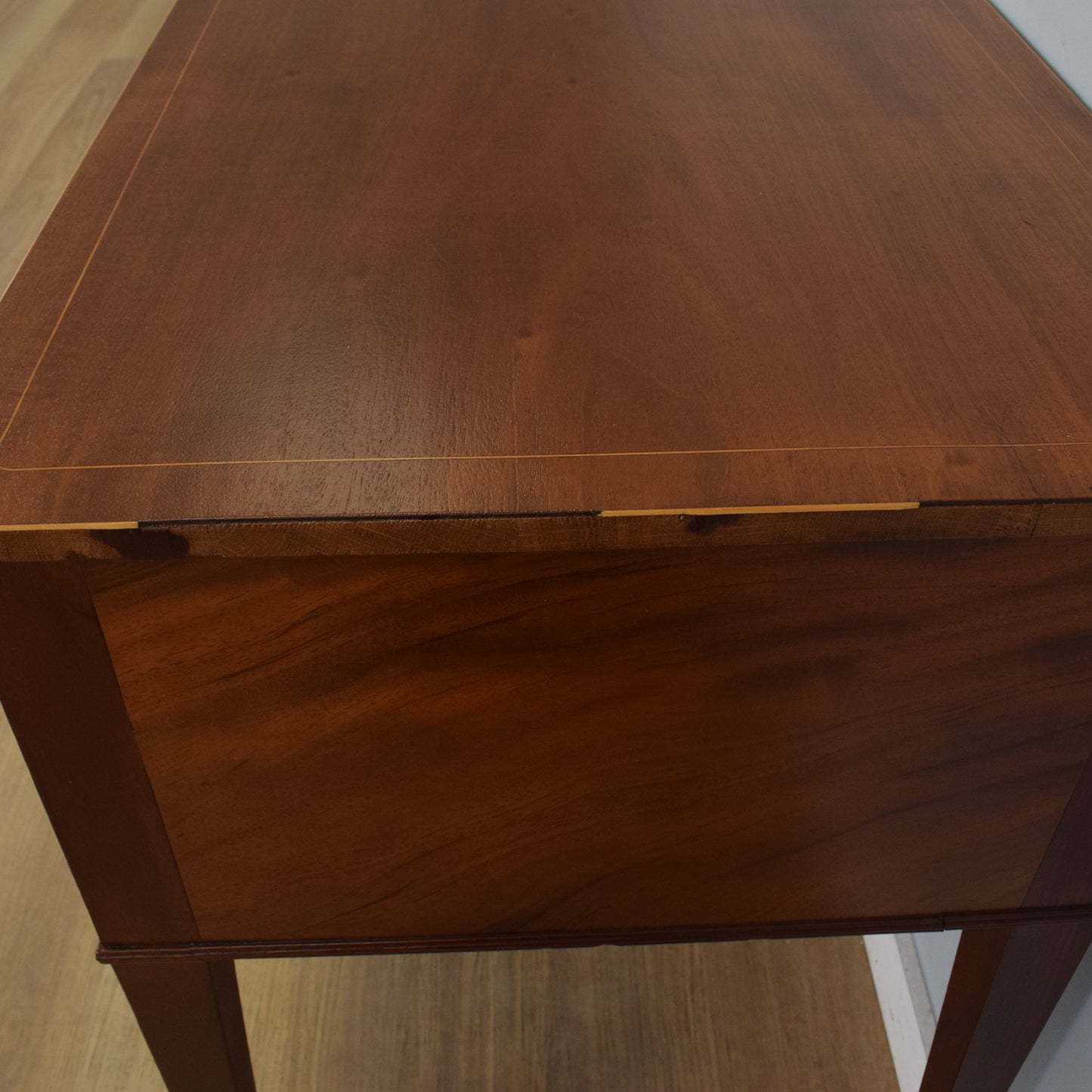 Refinished Mahogany Desk